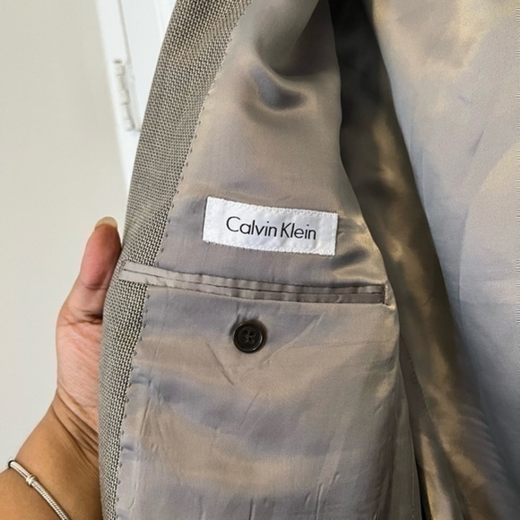 Calvin Klein menswear two button blazer - Picture 6 of 7